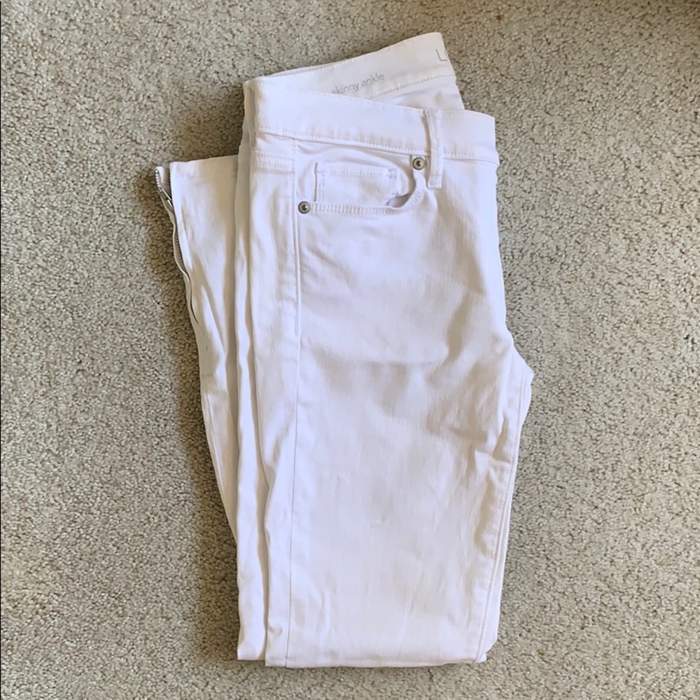 PRICE DROPPED Loft Ankle Zip Skinny Jeans sz 2